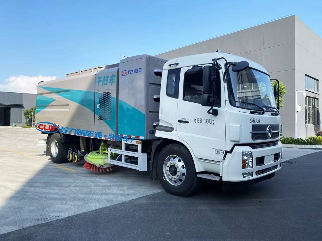 東風天錦純電動干掃吸塵車